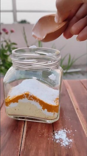 Create Your Own Natural Powder Body Wash Step-by-Step #homemade #turmeric #glowing