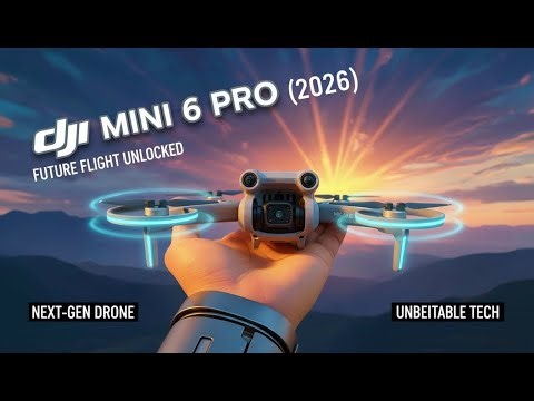 DJI Mini 6 Pro 2026 FIRST LOOK! 😱 Leaks, Specs & Release Details