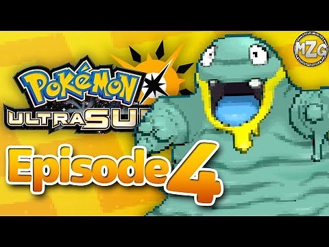 Pokemon Trainer School! Alolan Grimer! - Pokemon Ultra Sun and Moon Gameplay - Episode 4