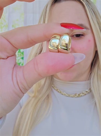 Aretes pequeños #joyeria #goldplated #orolaminado #aretes