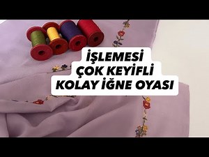 368) A VERY ENJOYABLE AND EASY NEW NEEDLE LACE PATTERN /turkish needle lace