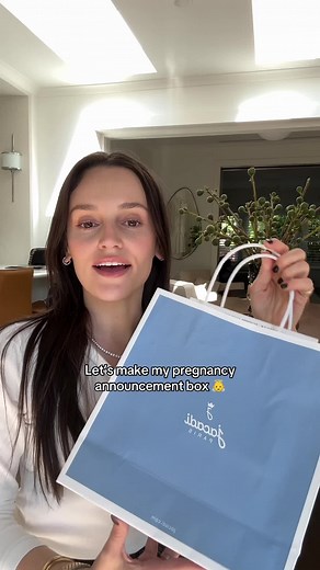 Personalized Pregnancy Announcement Box Ideas