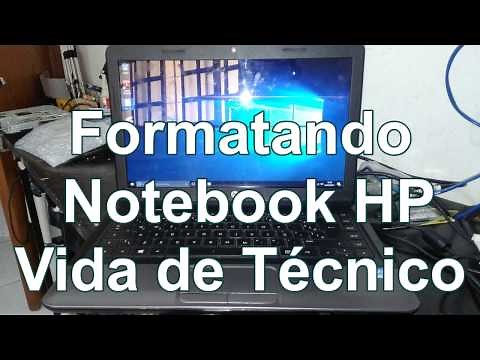 Como Formatar Notebook HP