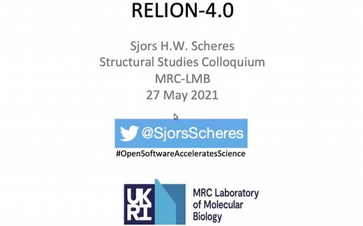 RELION 4.0 - Structural Studies Colloquium