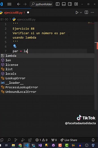 Verificación de números pares en Python con ejercicios