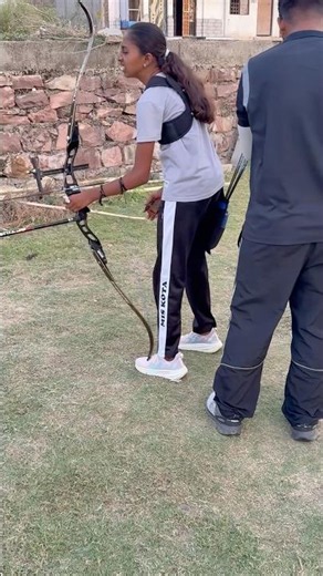 Learn Archery from My Coach | RC Practice Session | Archery Motivation #shorts