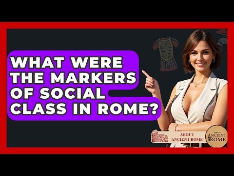 What Were The Markers Of Social Class In Rome? - All About Rome