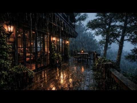 Deep Sleep with Night Forest Rain | Natural Sounds & Deep Rest