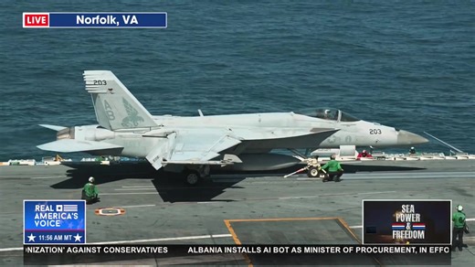 MUST WATCH: EPIC CATAPULT DEMO! Enjoy the entire process of 2 Navy Jets preparing and launching from 0 to 150 knots in 3 seconds off the U.S.S. Bush Aircraft Carrier. | America's Voice News