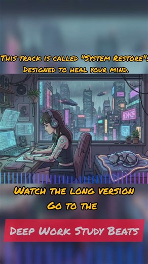 Do you need a hard reset? 🔄 "System Restore" is now live on our channel.​#shorts #youtubeshort #lofi