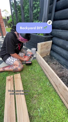 Backyard DIY 🌱 - Transforming Your Space with Raised Garden Beds