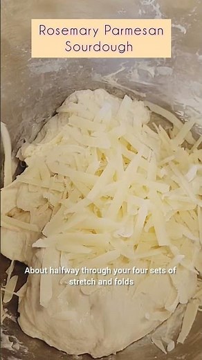 Rustic Rosemary Parmesan Bread in Under 60 Seconds 🍞✨ #morsel
