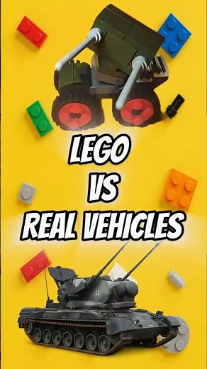 LEGO vs REAL LIFE – Military Vehicles | How to build | comparison