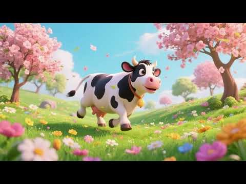 Cow’s Springtime Adventure | Nursery Rhymes & Kids Songs