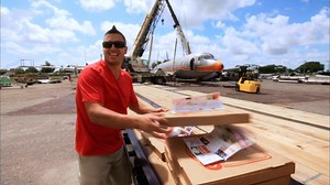 160K views · 2.5K reactions | Chris and Robbie do their first "motherload" -- a vintage DC-7 Airplane! | Shipping Wars on A&E | Facebook