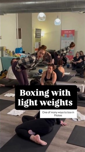Boxing with Light Weights | #Pilates Exercise | OPC