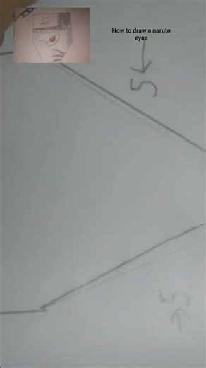 How to draw a naruto eyes _step by step