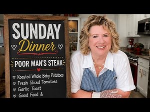 Sunday Dinner: Poor Man’s Steak with the Best Homemade Sides