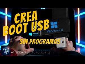 Cómo Crear USB Booteable de Windows 11 SIN PROGRAMAS | Método Oficial 2025 ¡Fácil y Rápido!