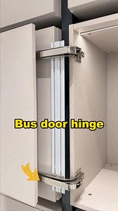 Have you ever seen a bus door hinge like this? #aleadhome #highendcustom #highendprojects #cabinet #cabinets #customkitchencabinets #balcony #cabinetdesign #interiordesign #kitchenrenovation #storagesolutions #furnituredesign #diy #love #art | Alead Kitchen & Wardrobe Custom