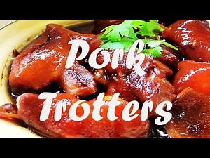 中式紅燒豬蹄 | Chinese style Braised Pork Feet | Super Easy Chinese Braised Pork Trotter (Leg) Recipe 红烧猪蹄