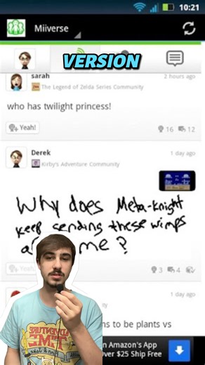 Miiverse was supposed to be a phone app! #nintendo #switch2