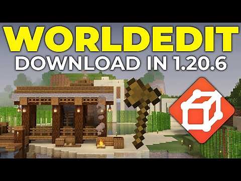How To Download & Install World Edit in Minecraft 1.20.6