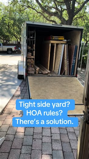 On-Site Shed Construction in Tight Spaces