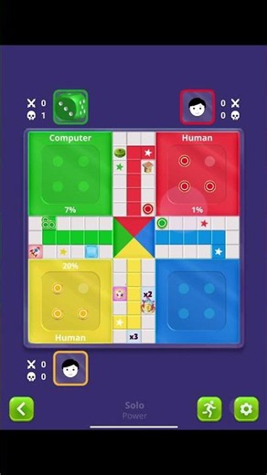 LUDO - Power Mode Gameplay -#044 #ludo #mobliegames