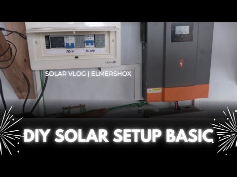 SOLAR Inverter SETUP Components Beginners Guide