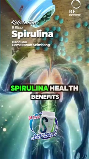 Hebatnya Spirula sebagai makanan sel laling utama yang mana datangnya dari satu sumber, hampir segala nutrisi yang badan kita perlukan dapat dipenuhi. Amalkan spirulina SEKARANG!! #spirulina #foodforcell #beinternational #beyondinspiringminds #touchinglivesforeternity