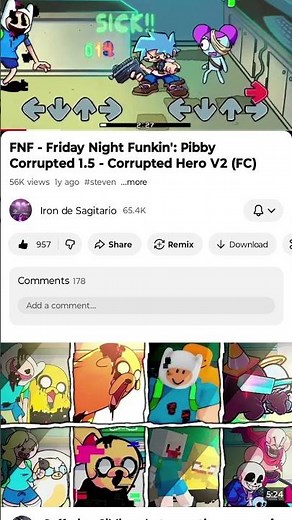 corrupted hero fnf pibby