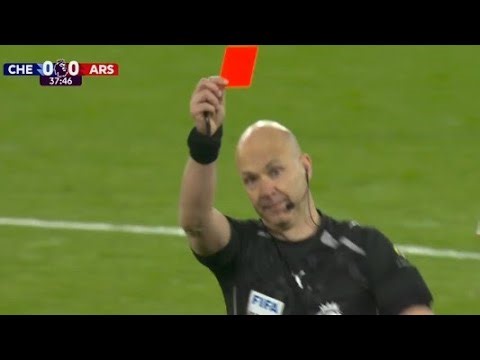 Moises Caicedo Red Card 🟥 | Chelsea vs Arsenal 0-0 | Highlights & Goals | Premier League 25/26