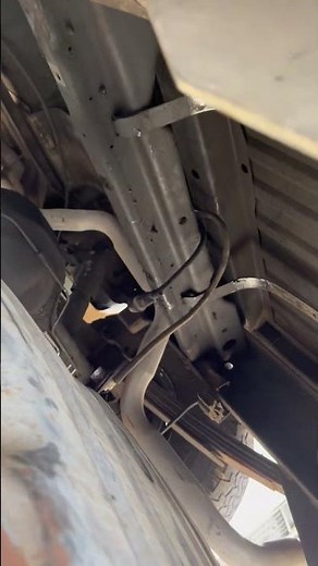 Installing fuel tank old ford bronco