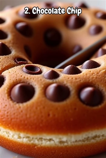 Satisfying donut cutting asmr