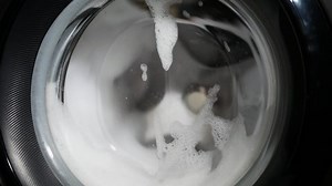 Close-up Washing Machine Washes Clothes Washing Stock Footage Video (100% Royalty-free) 1090599697 | Shutterstock