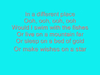 Hi5 In a Different Place Lyrics.wmv