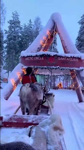 🎅❄️ SANTA’S VILLAGE — ROVANIEMI, FINLAND: THE REAL HOME OF CHRISTMAS