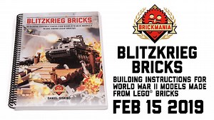 In the early months of the Second World War, Nazi Germany launched one the of the most successful military campaigns in history. Known as blitzkrieg or “lightning war”, the Germans conquered most of Europe in less than a year, establishing a grip that would not be broken until 1944. In Blitzkrieg Bricks, Brickmania has assembled instructions for a wide variety of tanks, warplanes, armored cars, and artillery that were seen during the first months of World War II. Builders will find a rich histor
