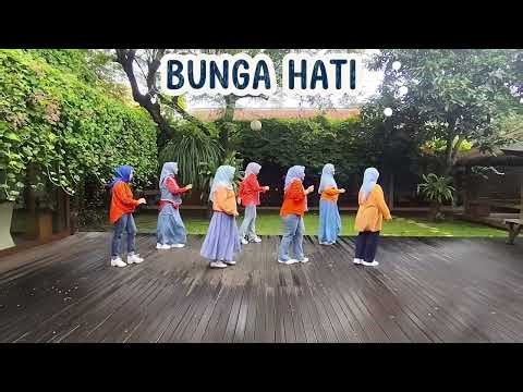 BUNGA HATI Line Dance llTri Artiyanti, Tewe Moedjahid, Shinta Soerawan & Wulan(All INA) January 2024