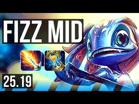 FIZZ vs IRELIA (MID) | 7 solo kills, Legendary | KR Master | 25.19