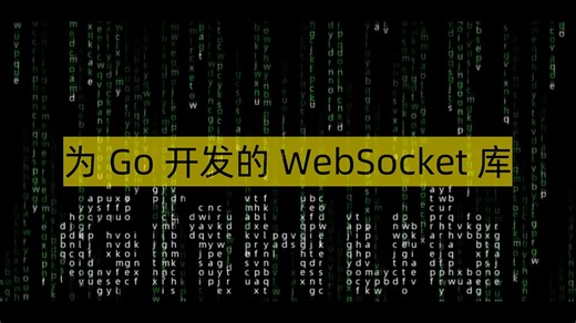 为Go开发的WebSocket库