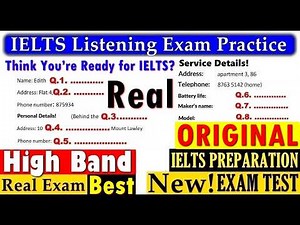 IELTS LISTENING PRACTICE TEST 2025 WITH ANSWERS | 03.07.2025