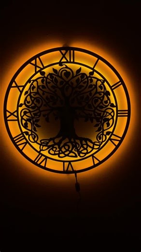 Beach Sunset LED Metal Wall Clock, Palm Tree Lighted Wall Decor, Coastal Ocean Clock, Tropical Night Light Sign, Beach House Gift - Etsy