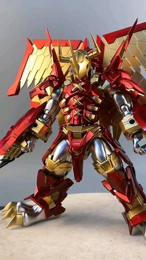 777K views · 6.6K reactions | Digimon WARGREYMON. Iron man's color scheme❤️‍❤️‍❤️‍#digimon #gundam | takaramodel | Facebook
