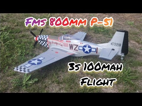 Fms 800mm P-51 mustang v3