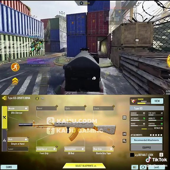 Type 63 MP Attachment Comparison in Call of Duty Mobile