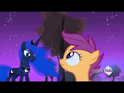Princess Luna in Scootaloo's dream