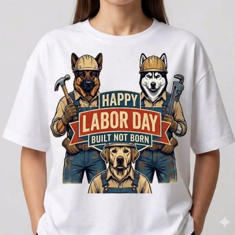 Happy Labor Day PNG, 1 May Workers Day, May 1st Clipart, Labor Day Dogs PNG, Sublimation Design, 3000x3000, Digital Download - Etsy