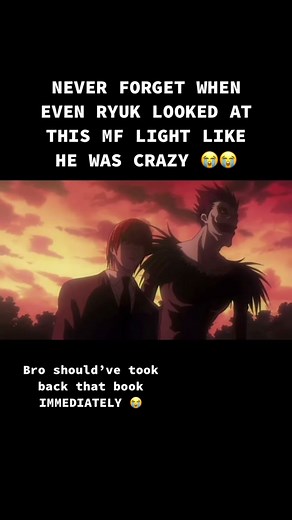 Lol loved this scene #deathnote #ryuk #deathnotememe #anime #animes #animetiktok #manga #deathnotedit